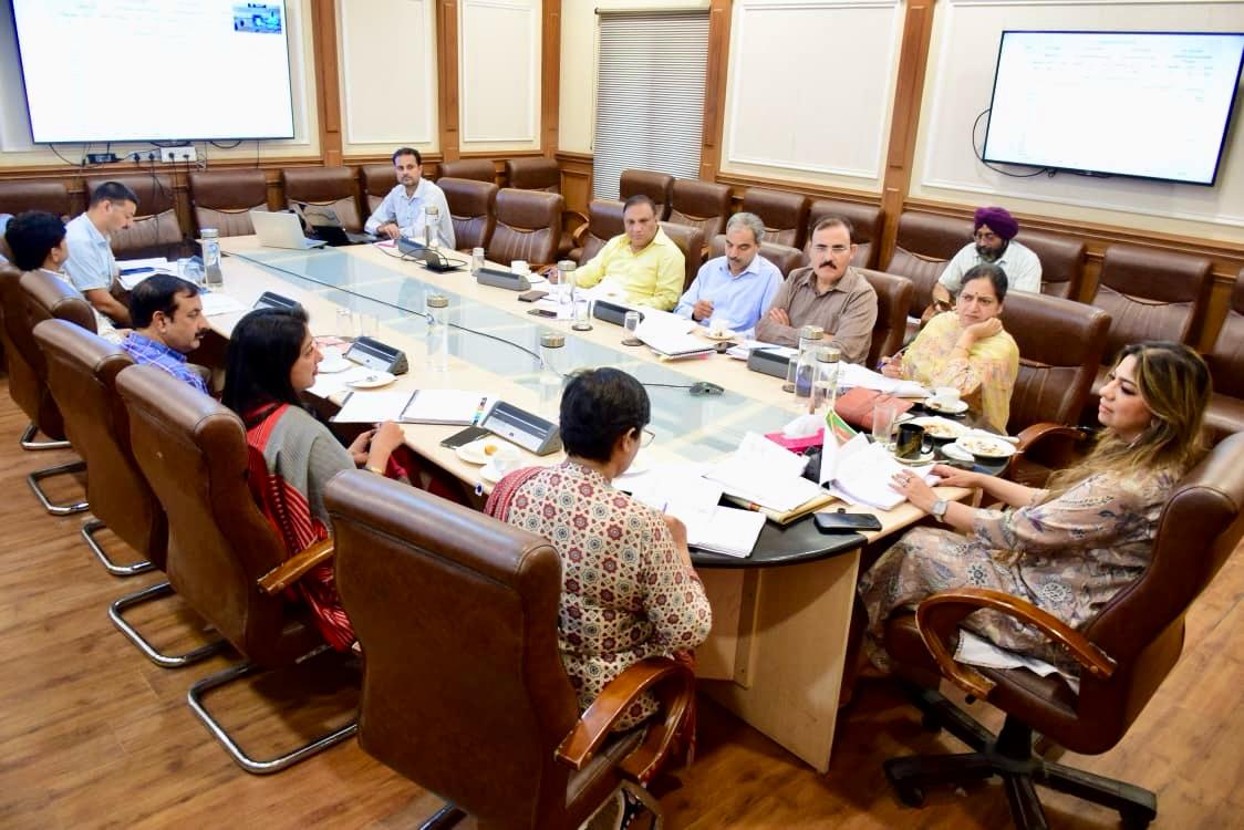 Yasha Mudgal directs YSS J&K Officers of achieving 80% physical/financial progress by December