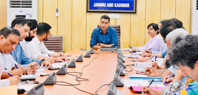J&K sets district-wise roadmap for sports infrastructure, wider access to facilities: Dr Shahid Iqbal