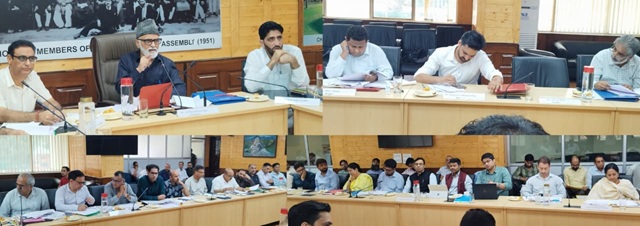 Committee on Government Assurances reviews functioning of PWD and HUDD