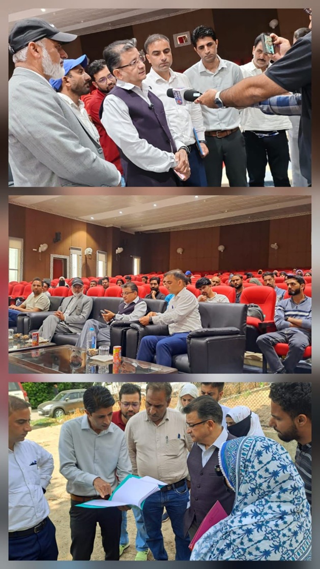 Controller LMD conducts extensive tour of Baramulla 