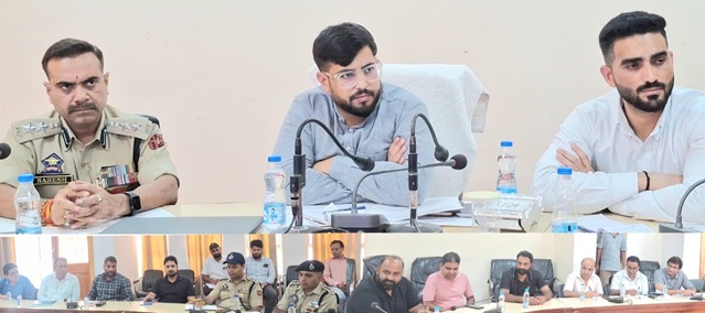 DC Rajouri inspects progress of work on NH-144A Directs BRO to expedite structure clearance work