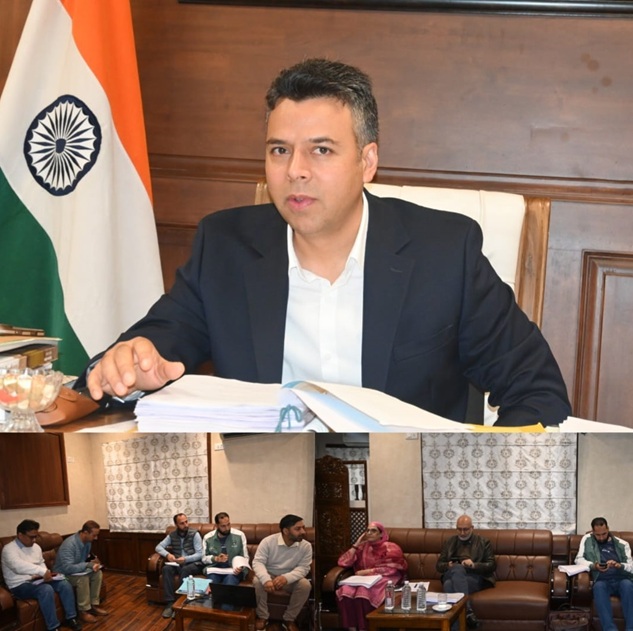 DC Anantnag stresses need to give a practical & implementable shape to the Master Plan-2042