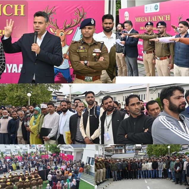DC Anantnag urges collective action to eradicate Drug Menace: SSP asks for  drug-free district, UT & country