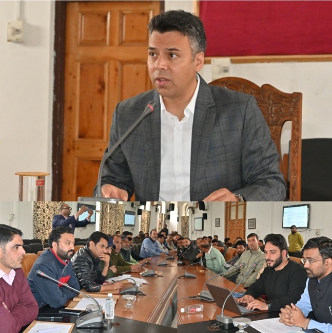 SANJY-2026 : Draw of Lots for Tent, Shop Allotment  held in Anantnag 