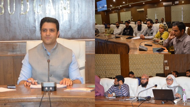DC Budgam approves 450 Youth Entrepreneurship cases under Mission YUVA