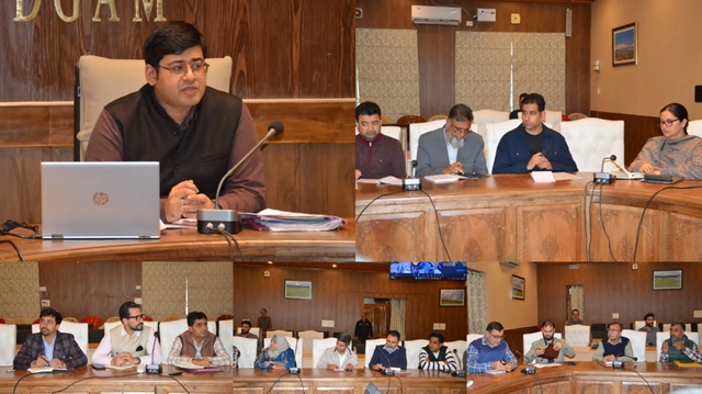 DC Budgam reviews essential services for Air Force Station Srinagar: Directs to expedite power, water supply, road connectivity works