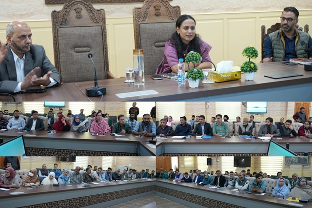 Shreya Singhal chairs meeting as DC Ganderbal