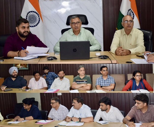 DC Kathua calls for expeditious execution, regular field inspections and removal of implementation bottlenecks 