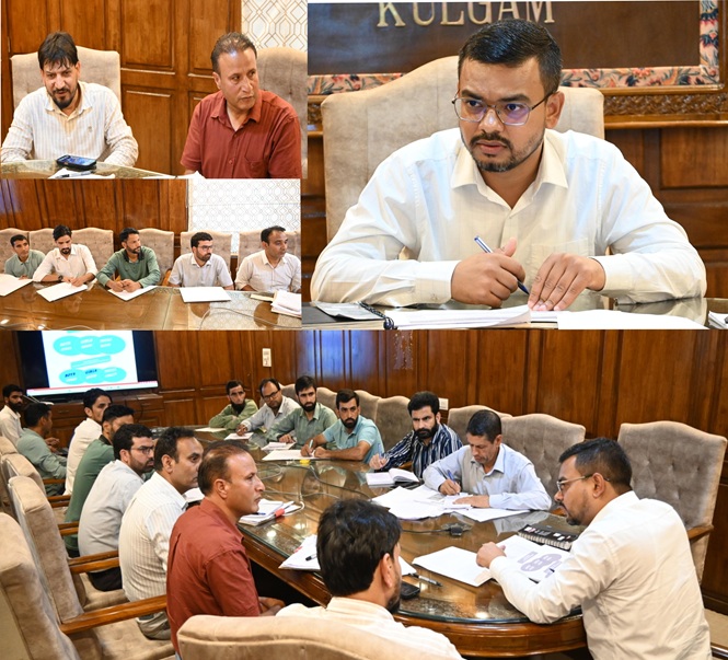 DC Kulgam stresses importance of promoting sports at the grassroots level