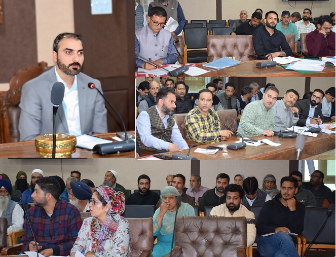 DC Pulwama chairs District Rent Assessment Committee meeting