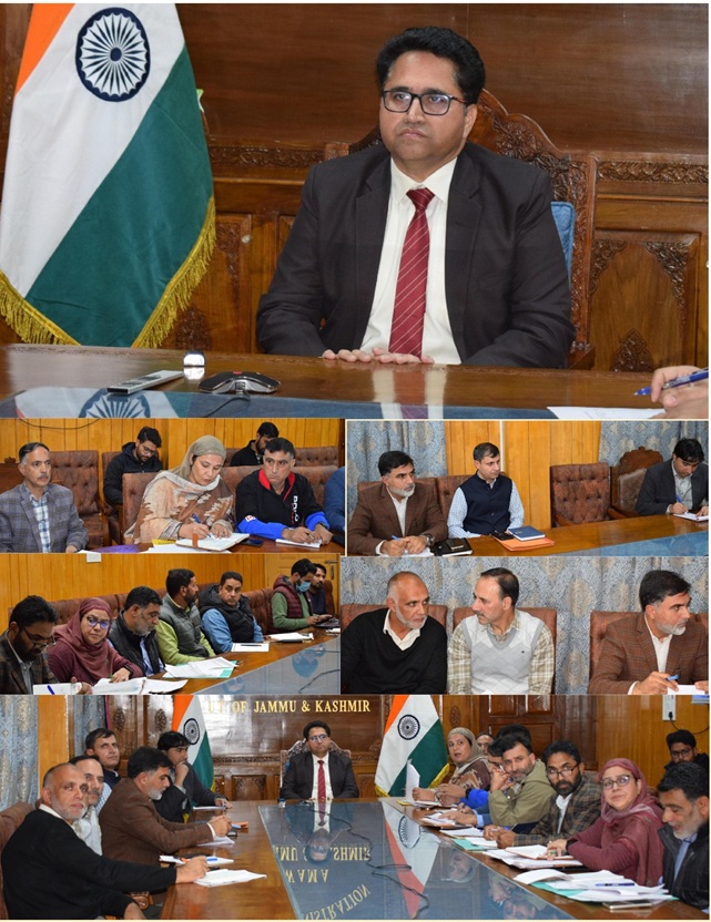 DC Pulwama stresses scientific planning, aquifer mapping and 100% tap-water coverage 