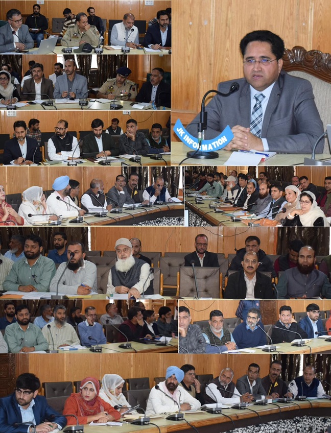 DC Pulwama calls for regular field inspections