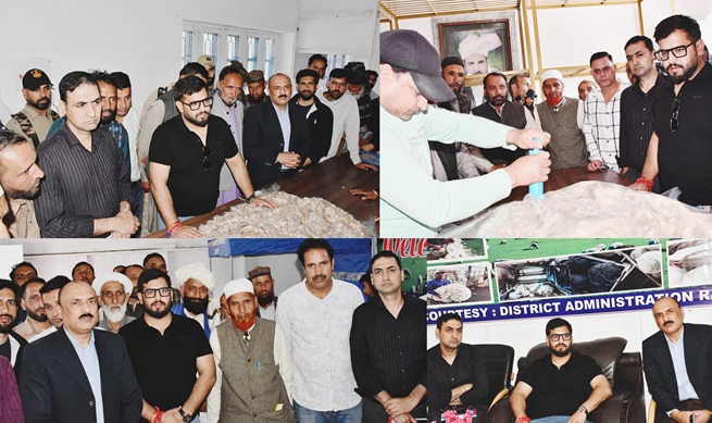 Scientific handling & proper processing of wool can transform it into a sustainable source of livelihood for local communities: DC Rajouri