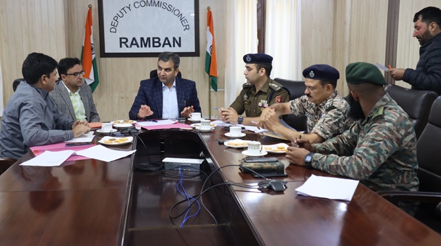 DC Ramban reviews Progress of Mandatory Biometric Updation and Digital Life Certificate Generation