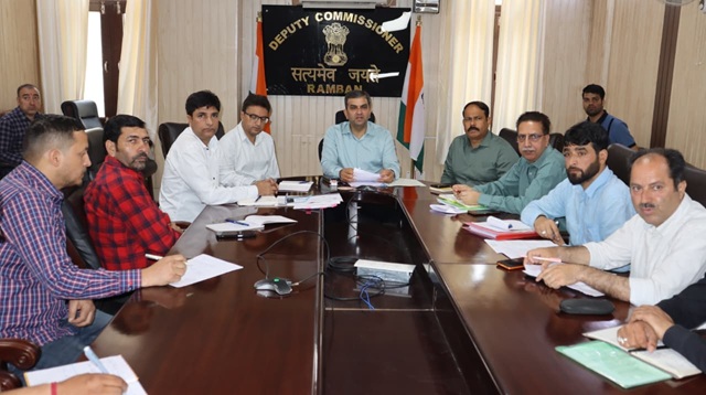 DC Ramban chairs NCORD Meeting; Calls for intensified actionaAgainst Drug Abuse 