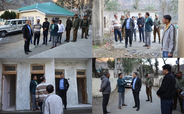 DC Ramban inspects various developmental works: Issues slew of directions
