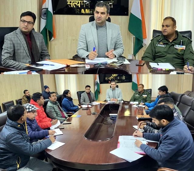 DC Ramban directs officers to identify and eliminate hotspots to curb menace of drugs 