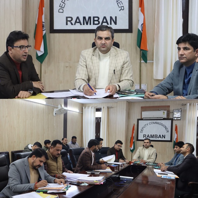 DC Ramban cautions officials that delays or negligence in service delivery would not be tolerated