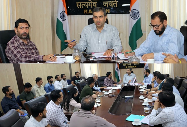 DC Ramban Stresses 100% Coverage under PM Shram Yogi Maandhan Yojana; Reviews Progress of Welfare Schemes 