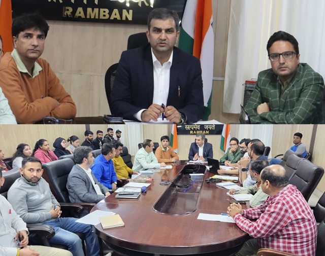 DC Ramban Reviews Progress under Mission YUVA; Sets Deadline for Target of 1065 Disbursements