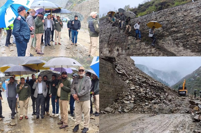 DC Ramban instructs Officials to remain on high alert in view of the prevailing weather conditions