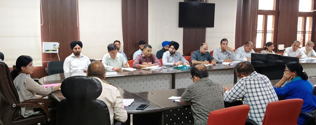 DC Samba reviews progress of Vibrant Village Programme-II
