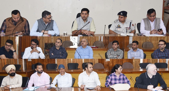 DC Udhampur reviews progress of highways, other road projects