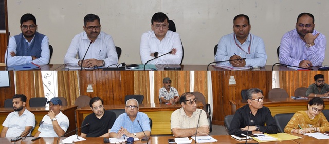 DC Udhampur  calls for stronger coordination to combat drug menace 