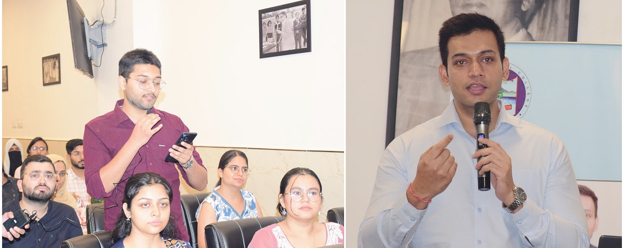  DC Jammu interacts with GMC Jammu faculty, students