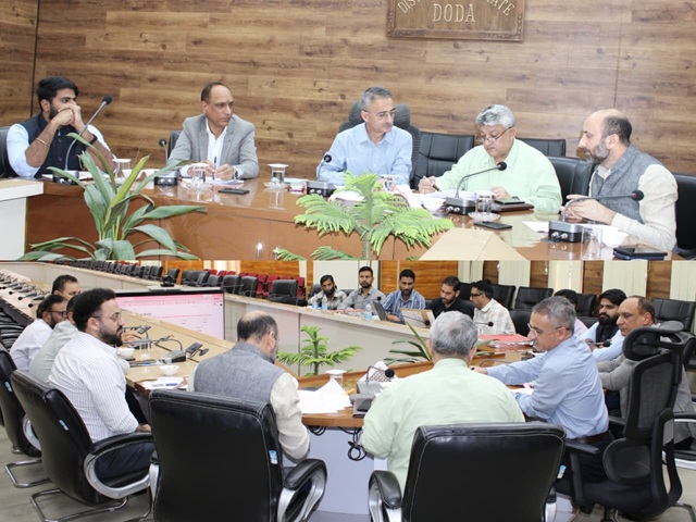 Vishesh Mahajan assesses implementation status of Agristack, digitisation of Land Records at Doda