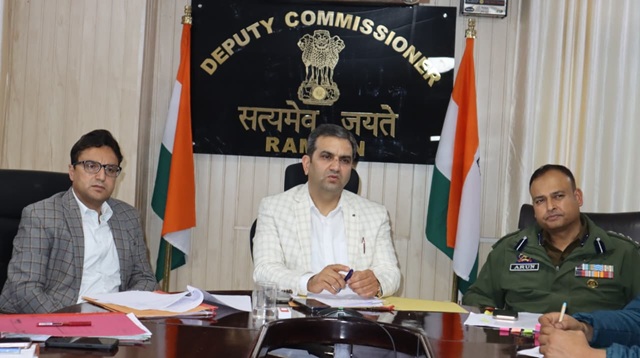 DC, SSP Ramban interact with prominent citizens, religious leaders; call for unity, support to Nasha Mukt Abhiyan 