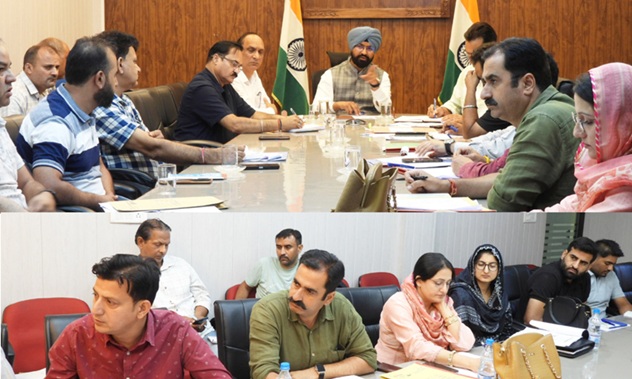 DC Doda stresses  need for certifying all completed Functional Household Tap Connections promptly under JJM