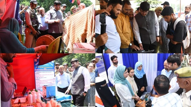 DC Ganderbal encourages Youth to explore startup opportunities 