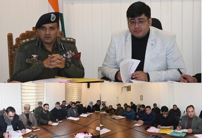 DC Ganderbal stresses for aggressive strategy focusing on prevention, surveillance to combat drug menace