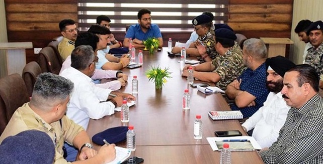 DC Jammu reviews Amarnath Yatra preparedness 