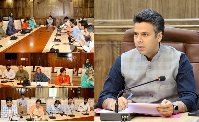 DC Srinagar chairs maiden DLIC meeting on Mission YUVA