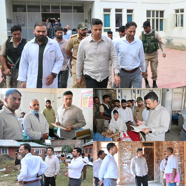 DC Anantnag conducts surprise inspection