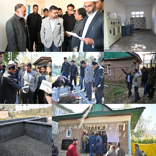 DC Kulgam directs to expedite pace of JJM work & ensure strict monitoring to prevent any avoidable delays