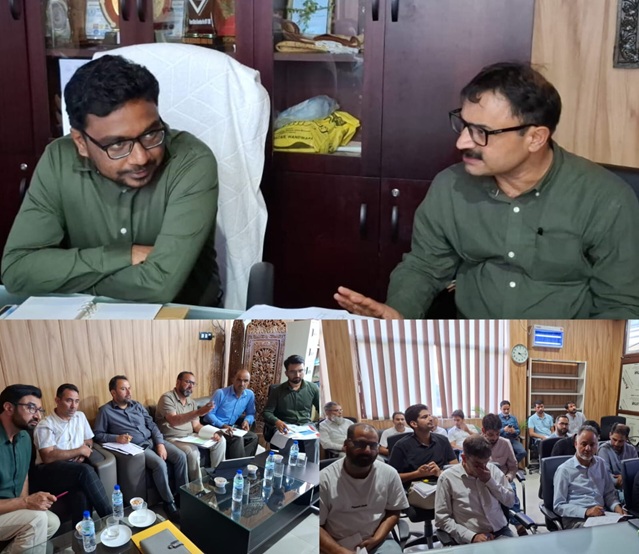 DC Kupwara reviews Implementation of UT Capex, CSS at GMC Handwara 