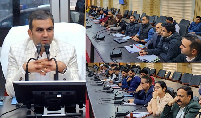 DC Ramban emphasizes effective monitoring, timely verification & proper implementation of all rural development schemes