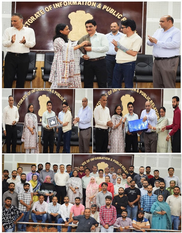 Director Information recalls sincerity, work ethic of retiring Information Officer: DIPR bids emotional farewell 