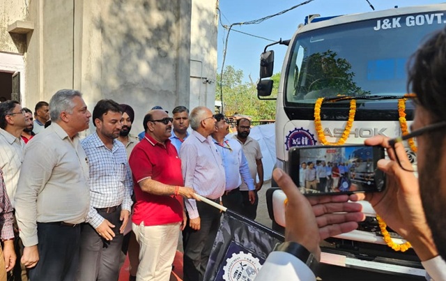 Deputy CM flags off specialised essential services trucks for remote areas 