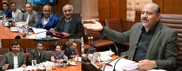 DyCM J&K  chairs Board of Directors meeting, approves compassionate appointments 
