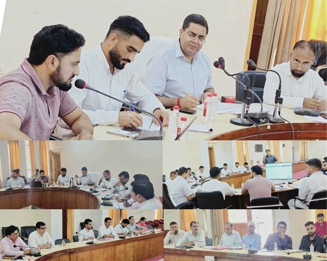 Rajesh Shavan stresses  to purify/authenticate Jamabandi records & ensure their correctness to maximum possible extent before finalization