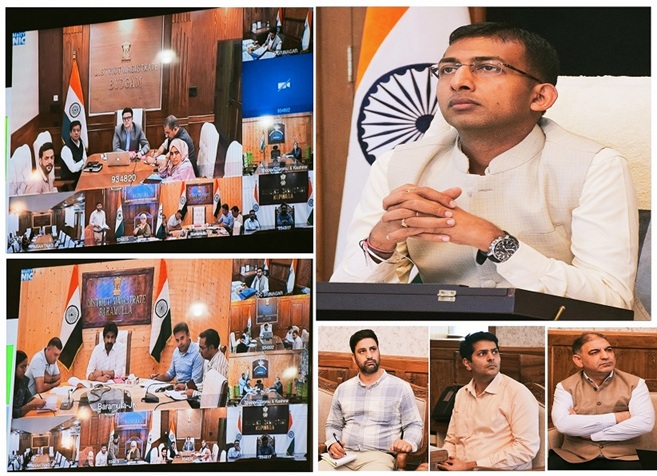 Div Com Kashmir directs DCs to accelerate Agristack, NAPS registrations 