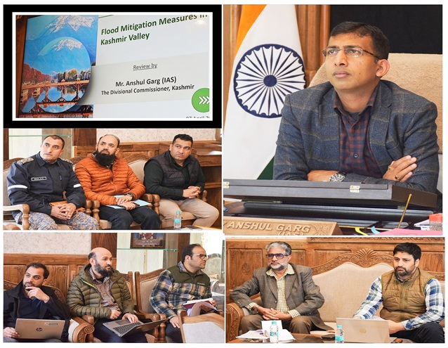 Anshul Garg chairs  high-level meeting to review flood mitigation measures undertaken by I&FC Department