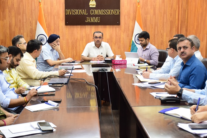 Div Com Jammu directs DCs over flood preparedness
