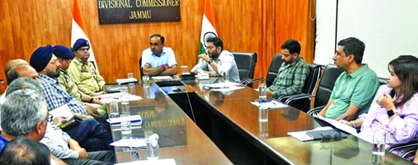  Div Com Jammu calls for maintaining cleanliness in and around the Bagh-e-Bahu and Bahu Fort