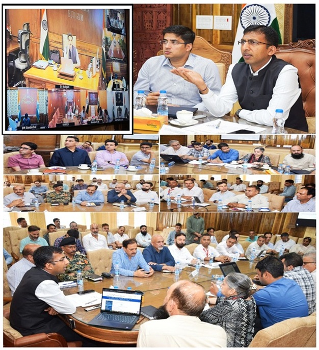 Div Com Kashmir calls for advance Planning and Timely mobilization of resources