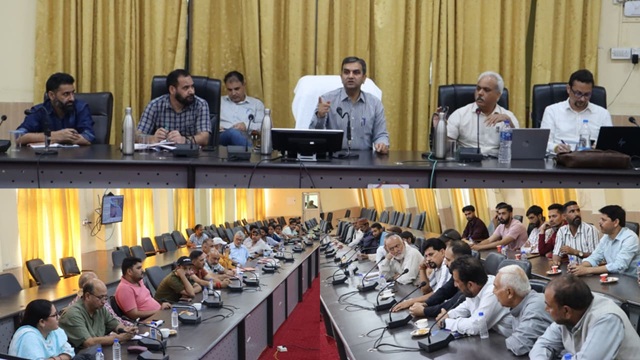 DC Ramban chairs meeting on Draft Master Plans of Ramban & Banihal: Directs TPO to consider requirements